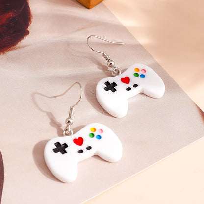 Fashion Jewelry Game Console Pendant Resin Earrings