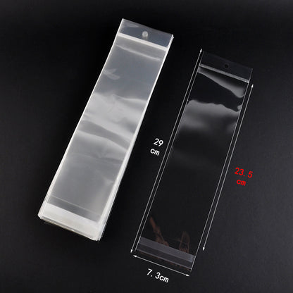 Basic Transparent Plastic Jewelry Packaging Bags