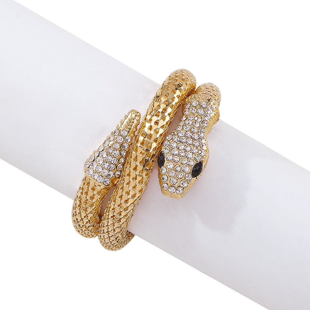 Fashion New Women's Bracelet Alloy Thick Bracelet Fashion Gold Bracelet Gooddiy