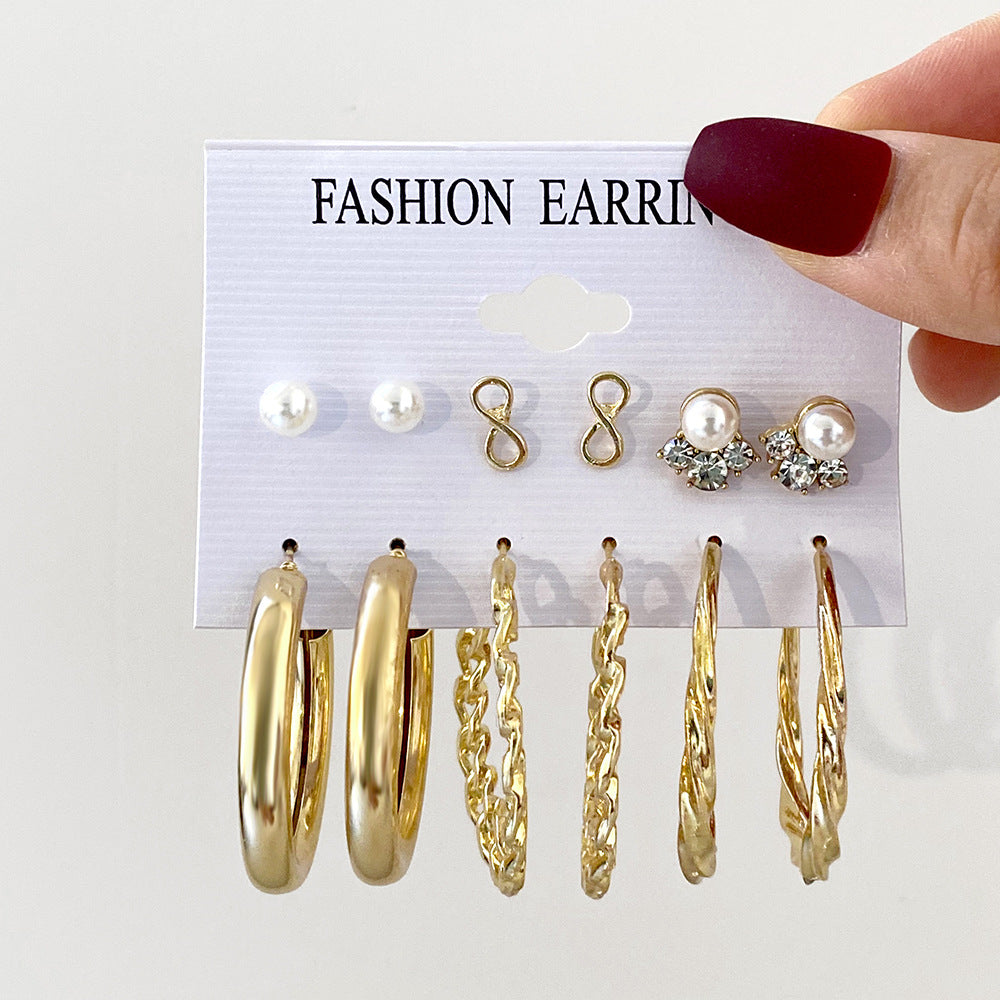 Vintage Style C Shape Earrings