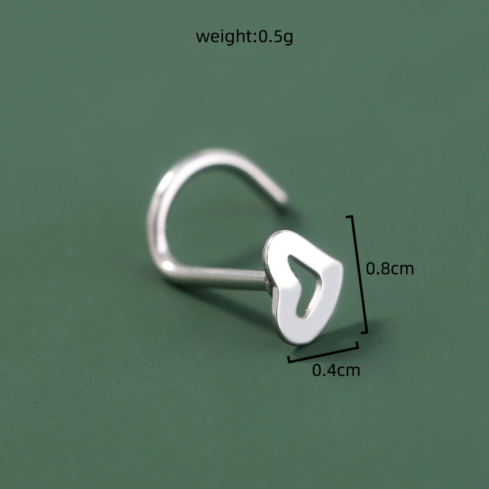 Simple Stainless Steel Piercing U-shaped Nose Ring Piercing Nose Ornaments Wholesale