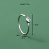 Simple Stainless Steel Piercing U-shaped Nose Ring Piercing Nose Ornaments Wholesale