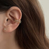 1 Pair Casual Retro Geometric Copper Plating Inlay Artificial Pearls Earrings