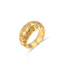 New Fashion Retro Wholesale Electroplated 18k Stainless Steel Ring