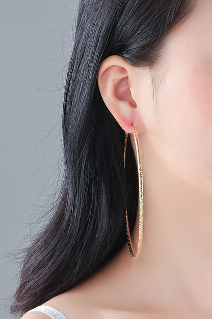 Classical Geometric Metal Plating Earrings