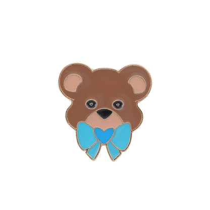 Cartoon Style Animal Alloy Enamel Women'S Brooches