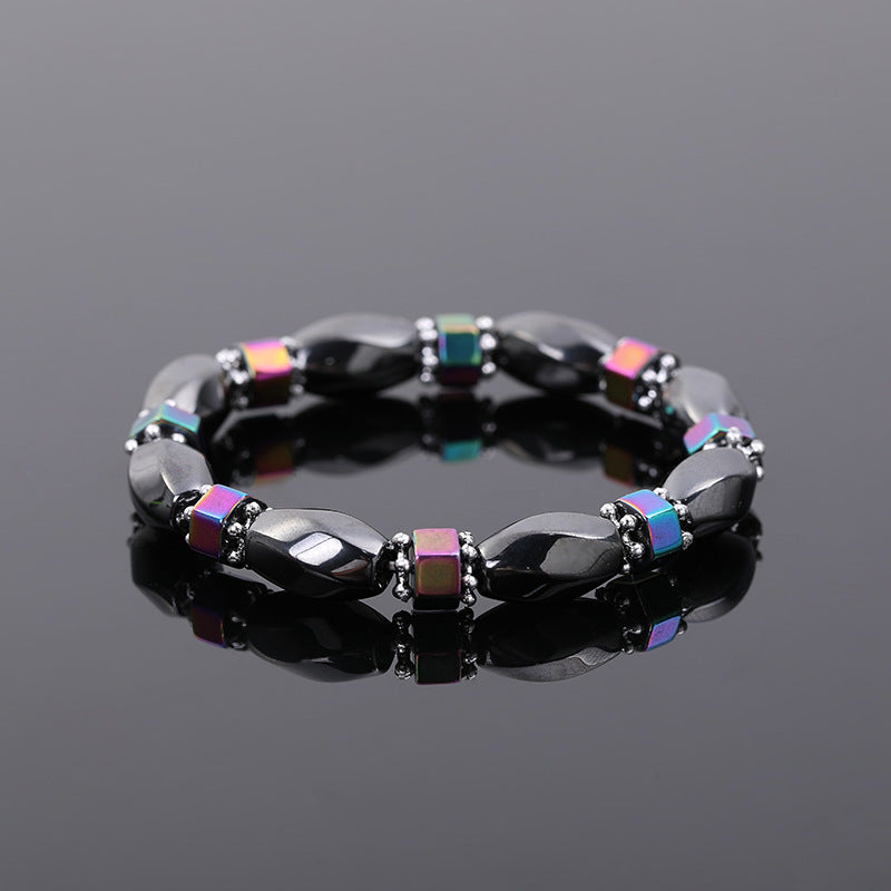 Fashion Geometric Magnetic Material Geometry No Inlaid Bracelets Jewelry