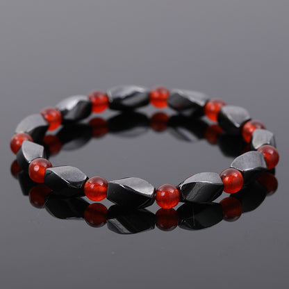 Fashion Geometric Magnetic Material Geometry No Inlaid Bracelets Jewelry