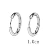 Fashion Circle Plating Stainless Steel Earrings