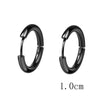 Fashion Circle Plating Stainless Steel Earrings