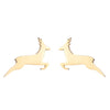 Simple Style Animal Stainless Steel Hollow Out Ear Studs 1 Pair