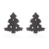 Women's Simple Style Animal Snowflake Stainless Steel No Inlaid Ear Studs Stainless Steel Earrings