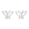 1 Pair Simple Style Solid Color Stainless Steel Plating Gold Plated Ear Studs