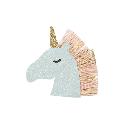 Kid's Cute Unicorn Bow Knot Cloth Handmade Hair Clip