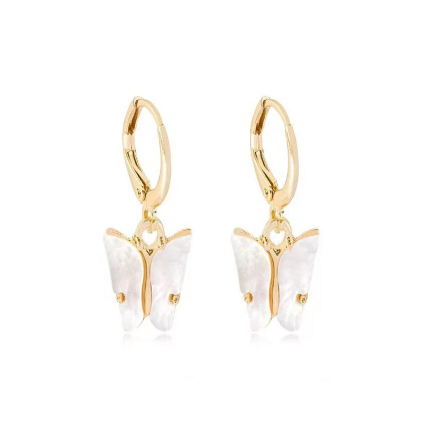 1 Pair Fashion Butterfly Alloy Plating Women's Drop Earrings