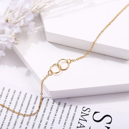 Vintage Style Geometric Alloy Plating Women's Necklace