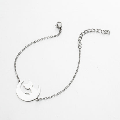 Fashion Animal Stainless Steel Bracelets Plating No Inlaid Stainless Steel Bracelets