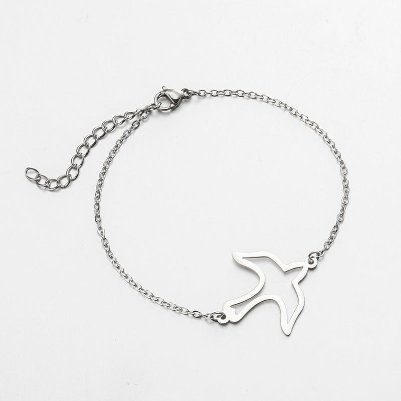 Fashion Animal Stainless Steel Bracelets Plating No Inlaid Stainless Steel Bracelets