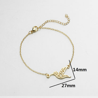 Fashion Animal Stainless Steel Bracelets Plating No Inlaid Stainless Steel Bracelets