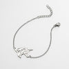 Fashion Animal Stainless Steel Bracelets Plating No Inlaid Stainless Steel Bracelets