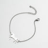 Fashion Animal Stainless Steel Bracelets Plating No Inlaid Stainless Steel Bracelets