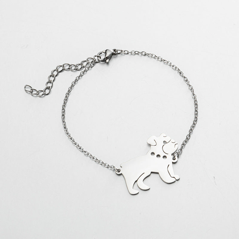 Fashion Animal Stainless Steel Bracelets Plating No Inlaid Stainless Steel Bracelets