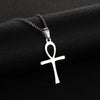 Fashion Cross Stainless Steel Plating Necklace