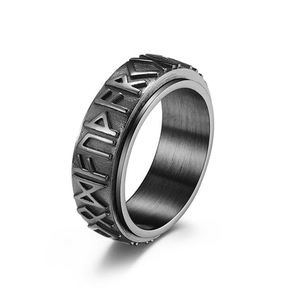 Fashion Letter Stainless Steel Rings Plating Stainless Steel Rings