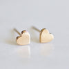 Simple Style Geometric Gold Plated Stainless Steel Ear Studs