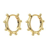 Fashion Rabbit Geometric Plating Copper Earrings