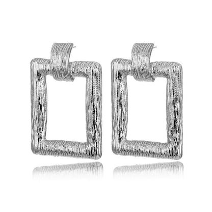 Wholesale Jewelry 1 Pair Modern Style Sun Square Moon Alloy Drop Earrings Ear Studs