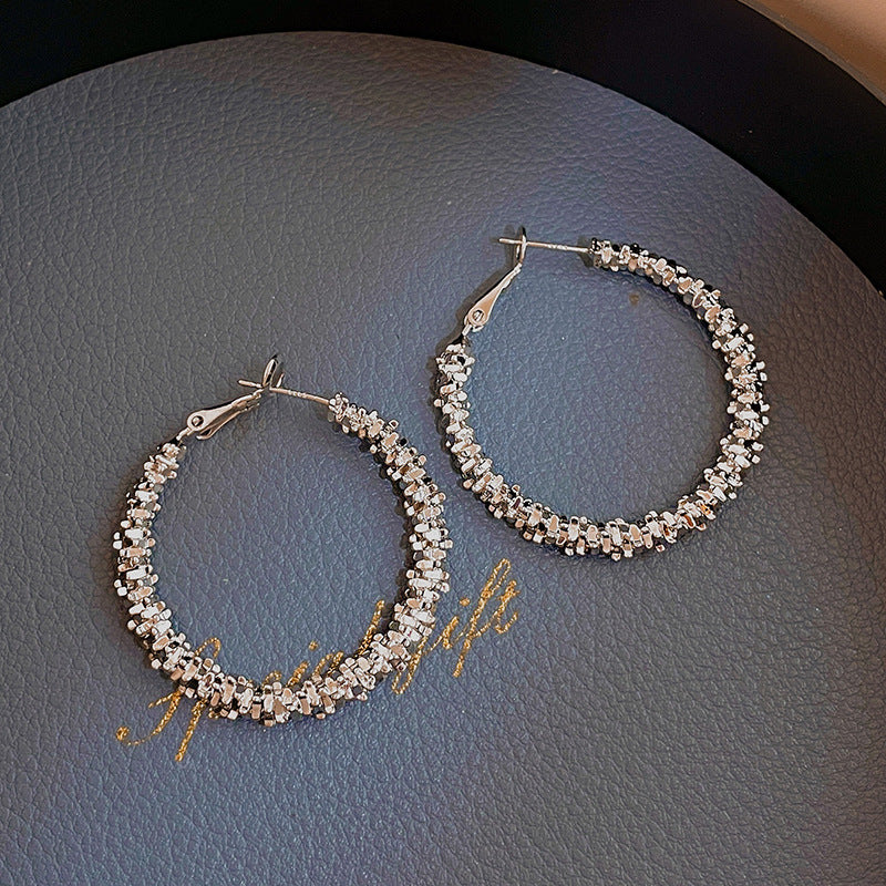 Fashion Geometric Circle Alloy Earrings