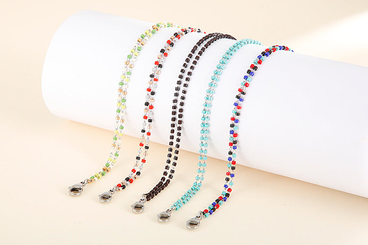 Wholesale Jewelry Bohemian Style Color Gravel Stainless Steel Bracelet Gooddiy