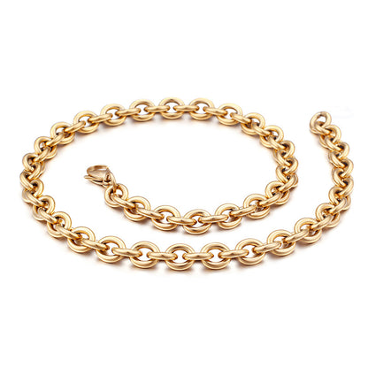 Fashion Stainless Steel O-chain Necklace Wholesale Gooddiy