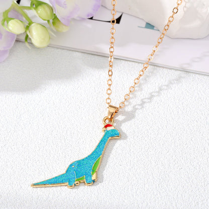 Fashion Dinosaur Alloy Plating Pendant Necklace 1 Piece