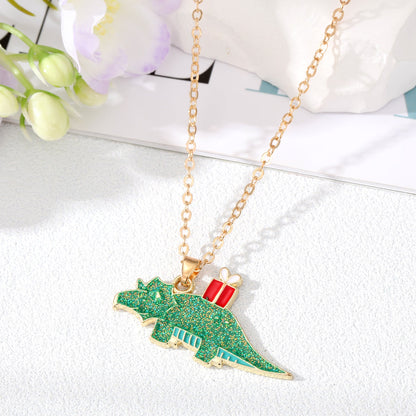 Fashion Dinosaur Alloy Plating Pendant Necklace 1 Piece