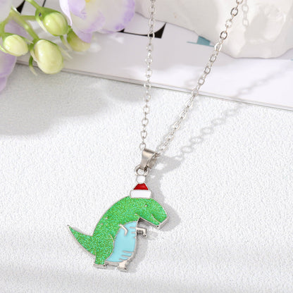 Fashion Dinosaur Alloy Plating Pendant Necklace 1 Piece