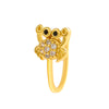 Fashion Star Water Droplets Bow Knot Copper Plating Zircon Nose Studs