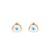 Fashion Devil's Eye Copper Ear Studs Plating Copper Earrings