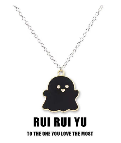 Cute Ghost Alloy Halloween Unisex Pendant Necklace