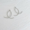 Fashion Geometric Stainless Steel Ear Studs Plating Stainless Steel Earrings