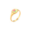 Sweet Flower Stainless Steel Rings Plating Stainless Steel Rings