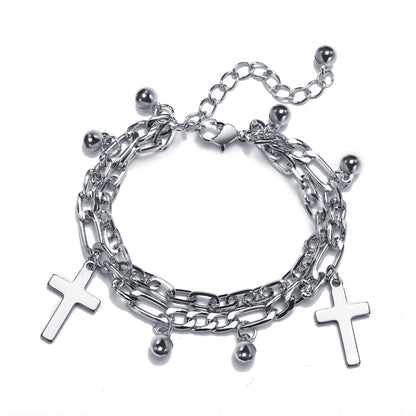 Fashion Heart Shape Alloy Plating Bracelets