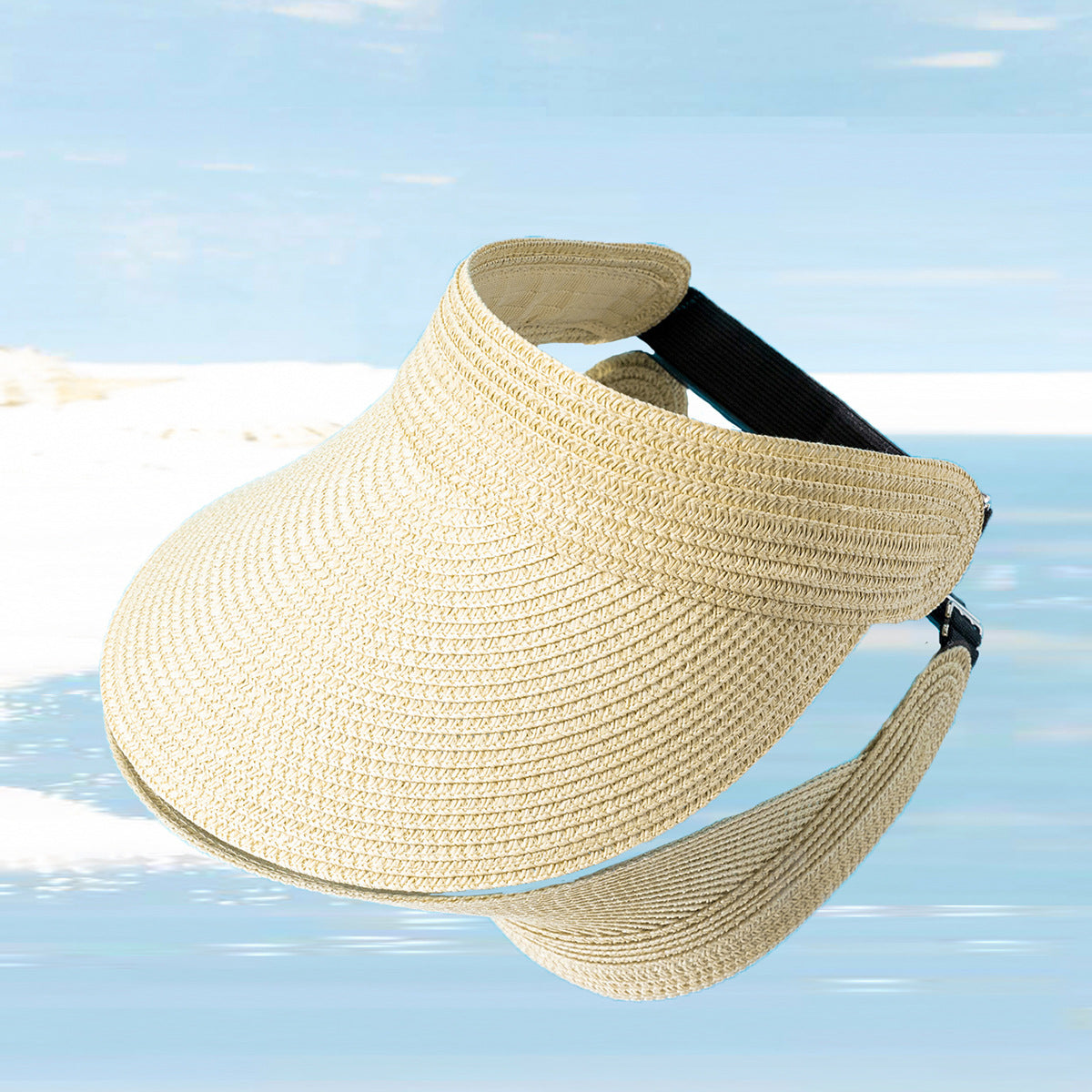 Women'S Basic Geometric Solid Color Straw Hat