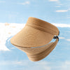 Women'S Basic Geometric Solid Color Straw Hat