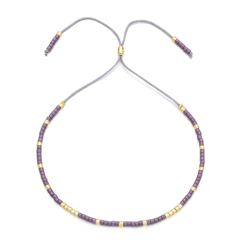 Bohemian Geometric Glass Beaded Women's Bracelets