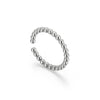 Korean Jewelry Beads Water Ripple Stainless Steel Ring Trendy Simple Wholesale