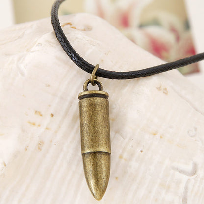 Fashion Bullet Alloy Necklace 1 Piece