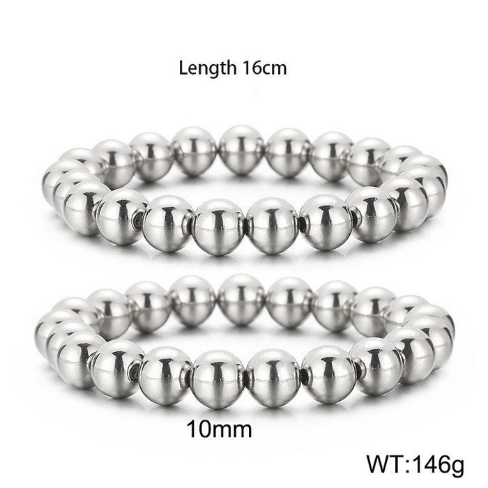 Simple Style Geometric Titanium Steel Bracelets Plating Stainless Steel Bracelets