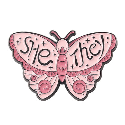 Artistic Butterfly Alloy Plating Unisex Brooches